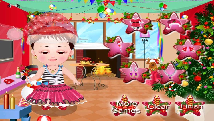 Christmas Baby Dress up - Top Baby Dress up Game screenshot-3