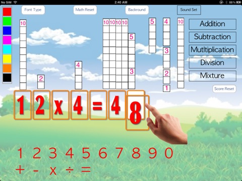 Kids Math,(age 6-8) 500 Math quizzes screenshot 4