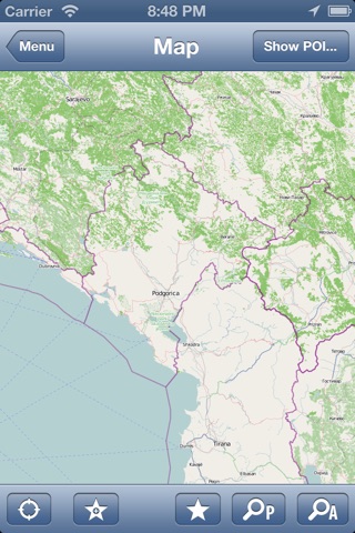 Montenegro Offline Map - PLACE STARS screenshot 2