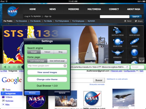 Dual Browser screenshot 4