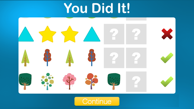 ‎Learning Patterns PRO - Help Kids Develop Critical Thinking and Pattern Recognition Skills Screenshot