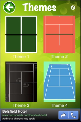 A Green Tennis Court Player Free US HD screenshot 3