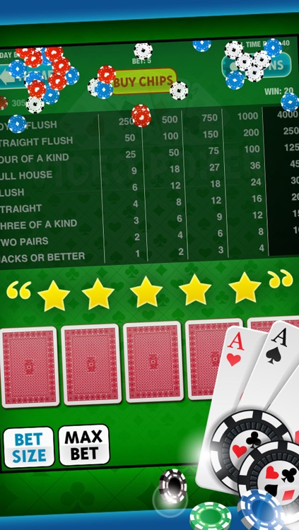 Video Poker Free Game: King of the Cards! for iPad and iPhone Casino Apps screenshot-3