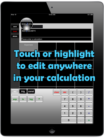Magic Calculator - Scientific Calculator with Spread Sheet screenshot 2
