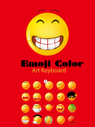 Screenshot #4 pour Emoji Color - Cool Emojis, Emoticon Smileys Art Symbols Text Keyboard