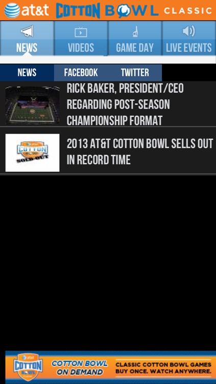 AT&T Cotton Bowl Classic screenshot-4