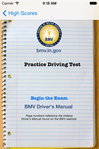 MyBMV Driving Test Practice App screenshot 2