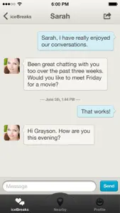 IceBreakr - Dating & Similar Interests Nearby screenshot #3 for iPhone