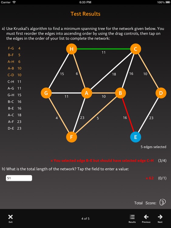 Kruskal's Algorithm screenshot-3