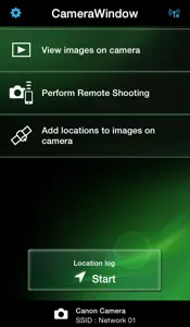 Canon CameraWindow screenshot #1 for iPhone
