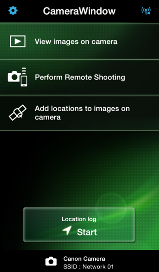 canon camerawindow iphone screenshot 1