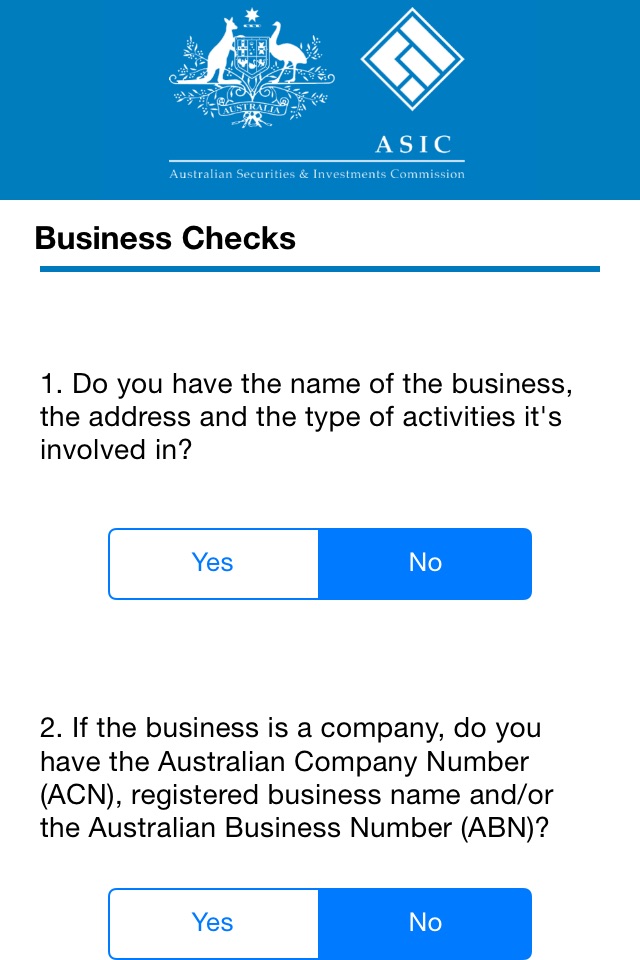 ASIC Business Checks screenshot 4