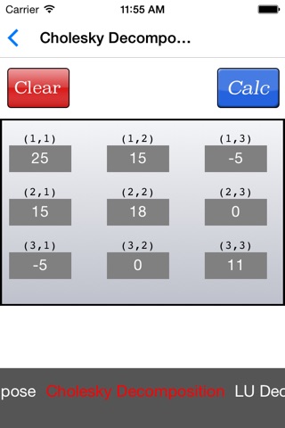 Matrix Calculator Plus screenshot 3