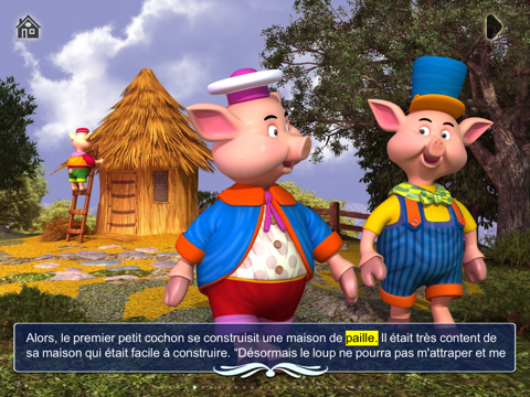 Screenshot #4 pour Les 3 Petits Cochons – Livre et Jeux (Lite)