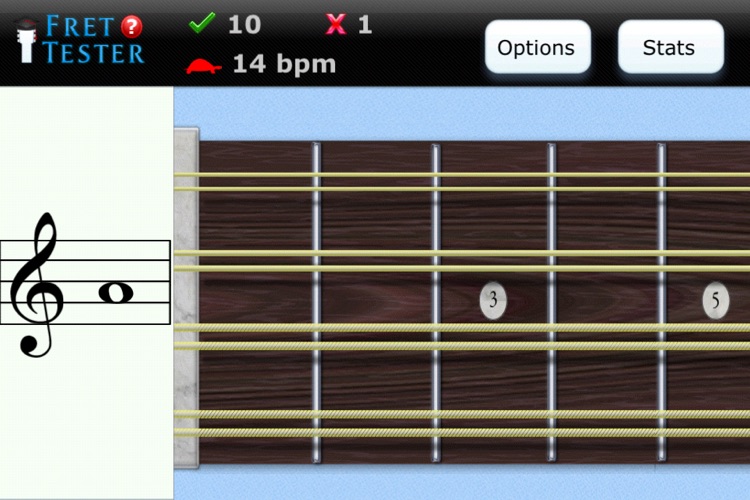Fret Tester - Learn Notes for Guitar, Bass, and Mandolin