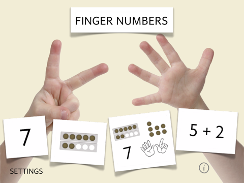 Screenshot #1 for Finger Numbers - multitouch math