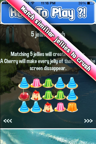 Crush the Jelly: Puddings Match screenshot 3