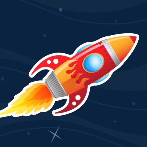 Clumsy Rocket Icon