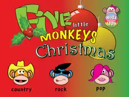 Game screenshot Five Little Monkeys Christmas HD mod apk