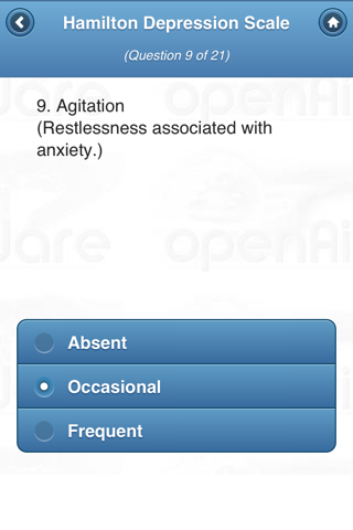 Hamilton Depression Scale Lite screenshot 3