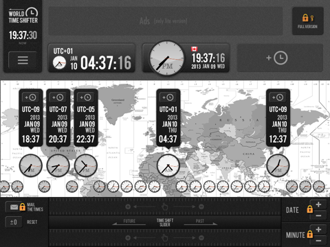 WORLD TIMESHIFTER FREE screenshot 2
