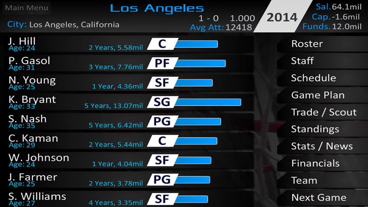 Basketball Dynasty Manager 14 screenshot-4