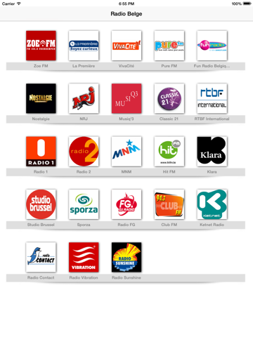 Screenshot #4 pour Mes Radios Belgique : Toutes les radios Belges dans la même app ! Vive la radio ;)