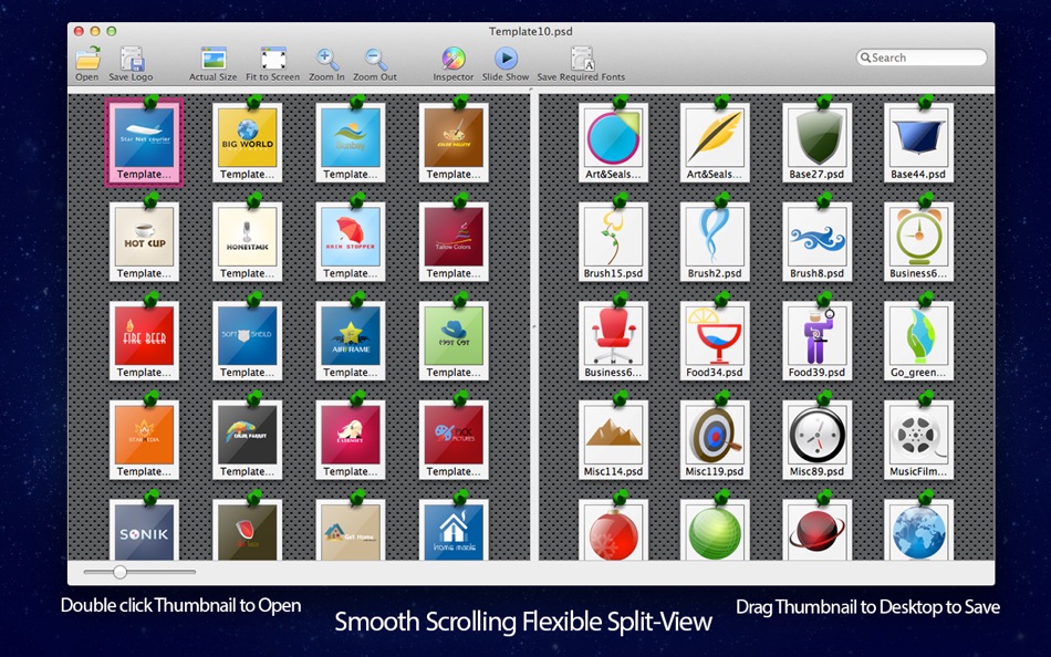 #3. Logo Templates for PhotoShop (macOS) Podle: AppMaven, LLC