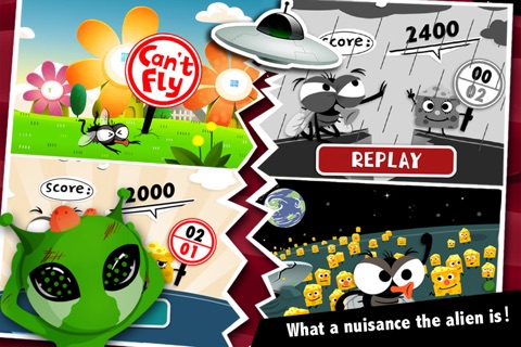 Fly and Cheese Free screenshot 4