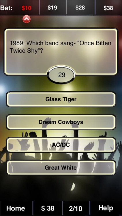 80's Rockband FunBlast Trivia screenshot-4