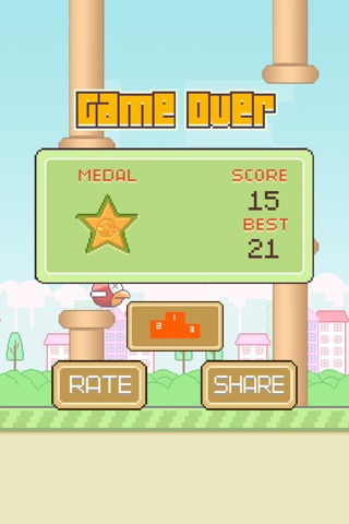 Flappy Wings - Impossible Flappy Game screenshot 3