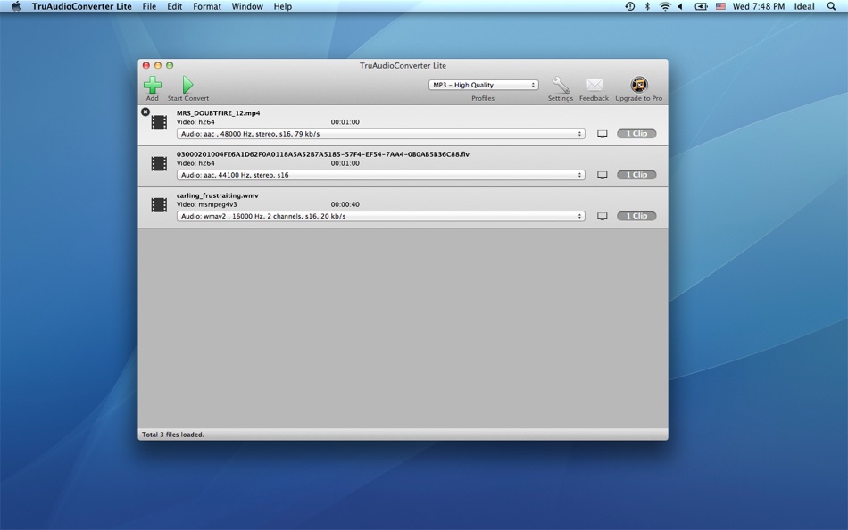 #2. TruAudioConverterLite (macOS) 由: Feng Qing