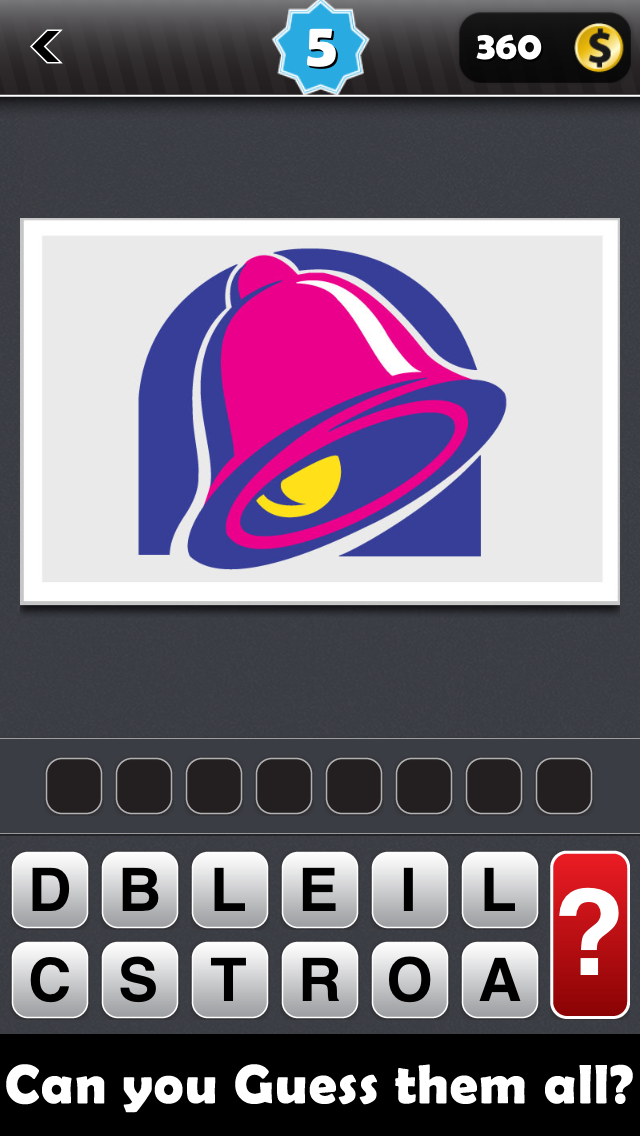 Guess the Logos (World Brands and Logo Trivia Quiz Game) Screenshot