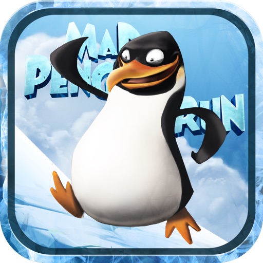 Mad Penguin Run - Free Fun Animal Jumping Game iOS App