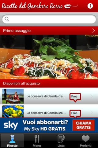 Ricette del Gambero Rosso screenshot 3