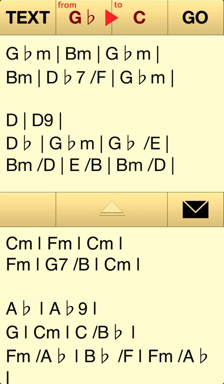 Trans Chord  - music guitar chord transposition / chord editor screenshot-3