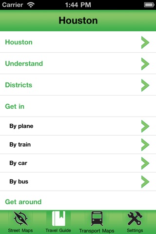 Houston Offline Street Map screenshot 2