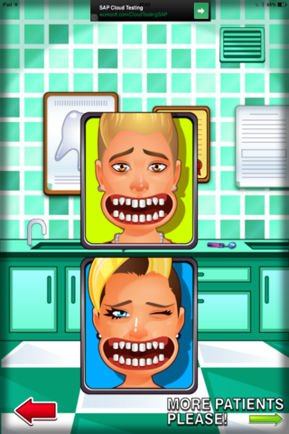 Aaah! Celebrity Dentist FREE- Ace Awesome Game for Girls and School Boys screenshot 3