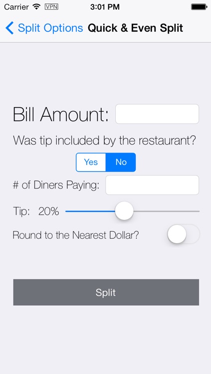Split My Tab
