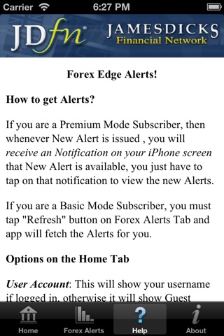 FxEdge Alerts screenshot 4