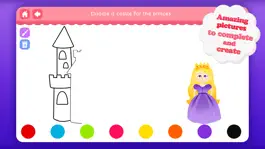 Game screenshot Doodle Fun for Girls - Draw & Play with Princesses Fairies and Mermaids mod apk
