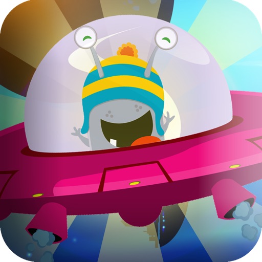 Bouncy UFO Invasion - An Alien Skill Survival Challenge Icon