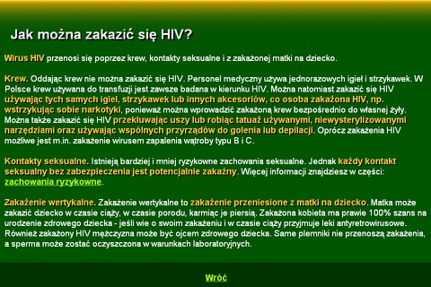 Mobilny Informator o HIV i AIDS screenshot 3