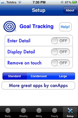 GoalTracking screenshot 3