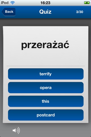 EduCards Polish 1000 Most Frequently Used Words Free screenshot 4