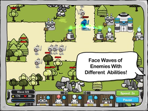 Dr Dinkle's Defense Lite screenshot 2