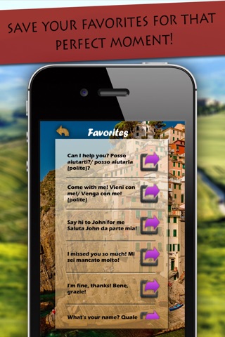 Learn Italian - Free Phrases and Words for Travel in Italy screenshot 3