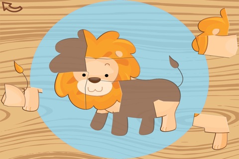 Animal Wooden Puzzles (Free) screenshot 2