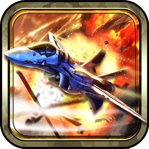 A Fighting Air plane and Helicopter Storm: Modern Jet Shooting Wars HD Free iOS App