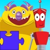 Monster Vs Robot Puzzle - Free Animated Kids Jigsaw Puzzles with Monsters and Robots - By Apps Kids Love, Inc!